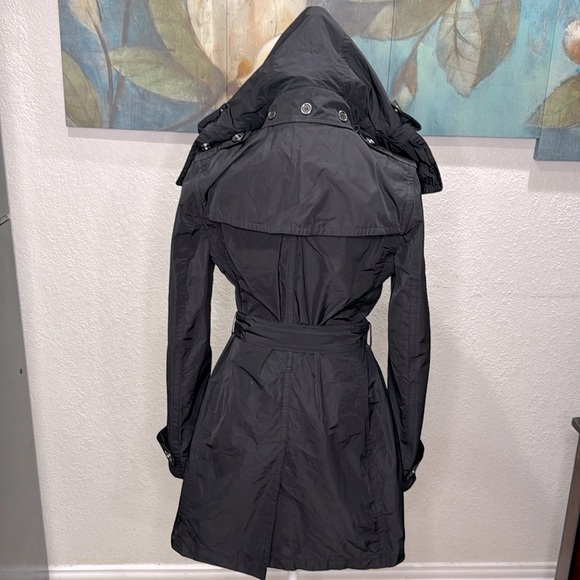 Authentic Burberry Brit Balarmoral Trench Coat Jacket Sizes 8 - Picture 3 of 16